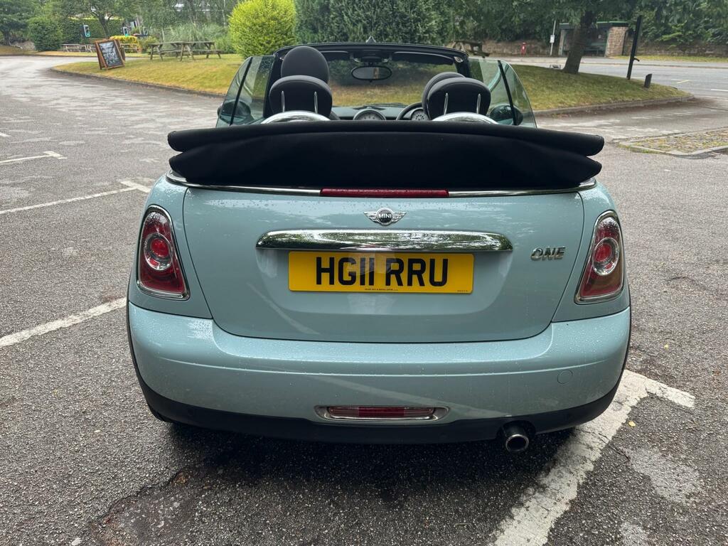 Mini Convertible One Blue #4