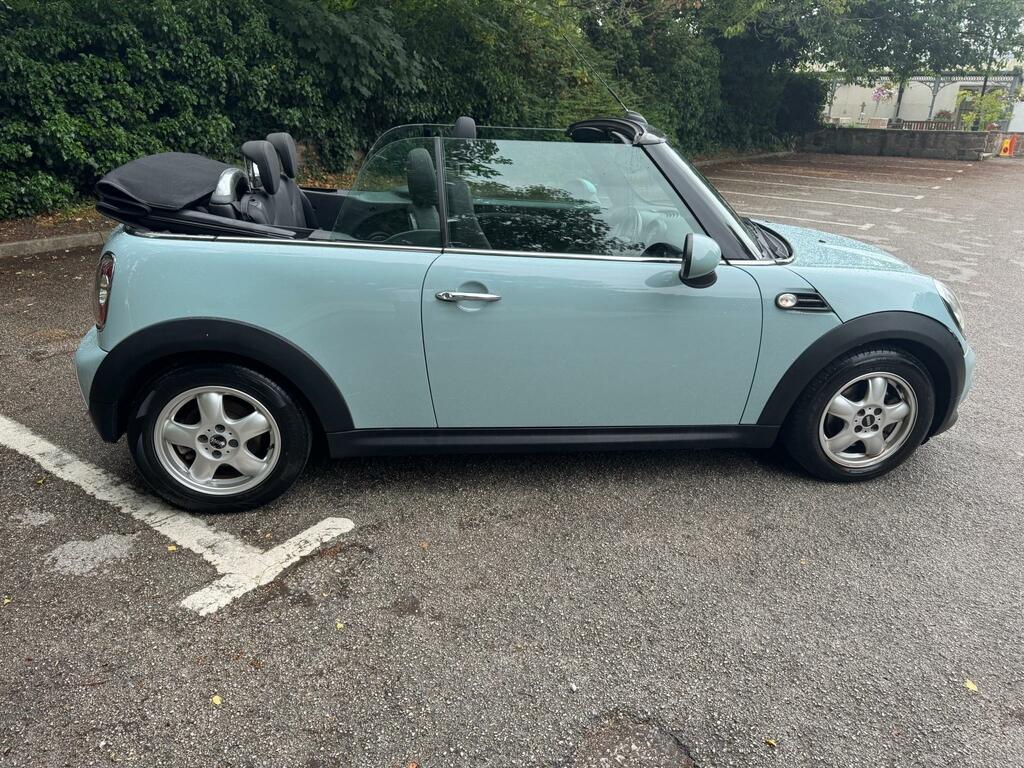 Mini Convertible One Blue #6
