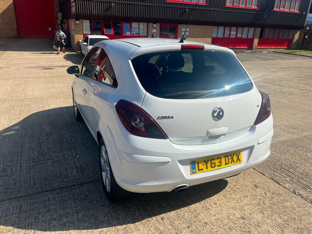 Vauxhall Corsa Home Car Detail White #5