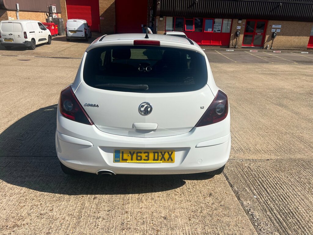 Vauxhall Corsa Home Car Detail White #4