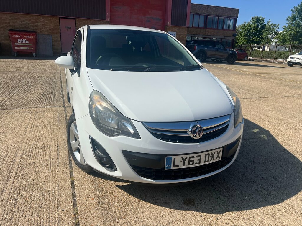 Vauxhall Corsa Home Car Detail White