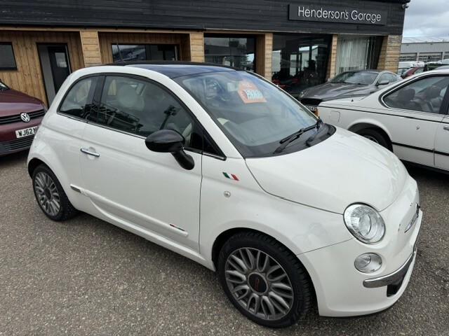 Fiat 500 Hatchback 1.2 500 1.2 Cult Pan Roof Alloys 2015 White #3