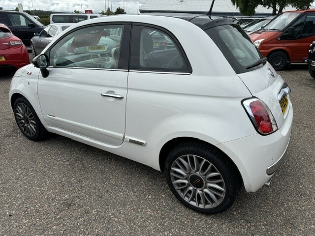 Fiat 500 Hatchback 1.2 500 1.2 Cult Pan Roof Alloys 2015 White #5