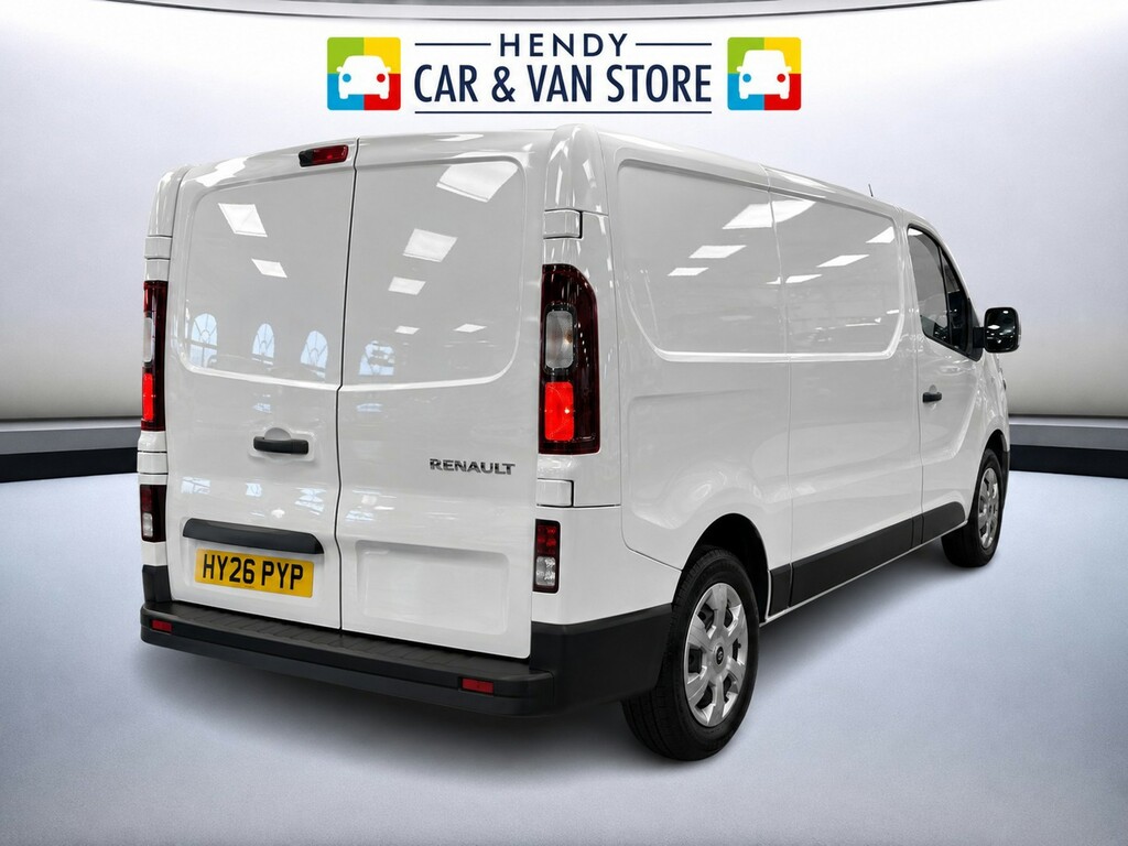 Renault Trafic Sl30 Blue Dci 150 Advance Safety Van Eag9 HY26PYP White #2