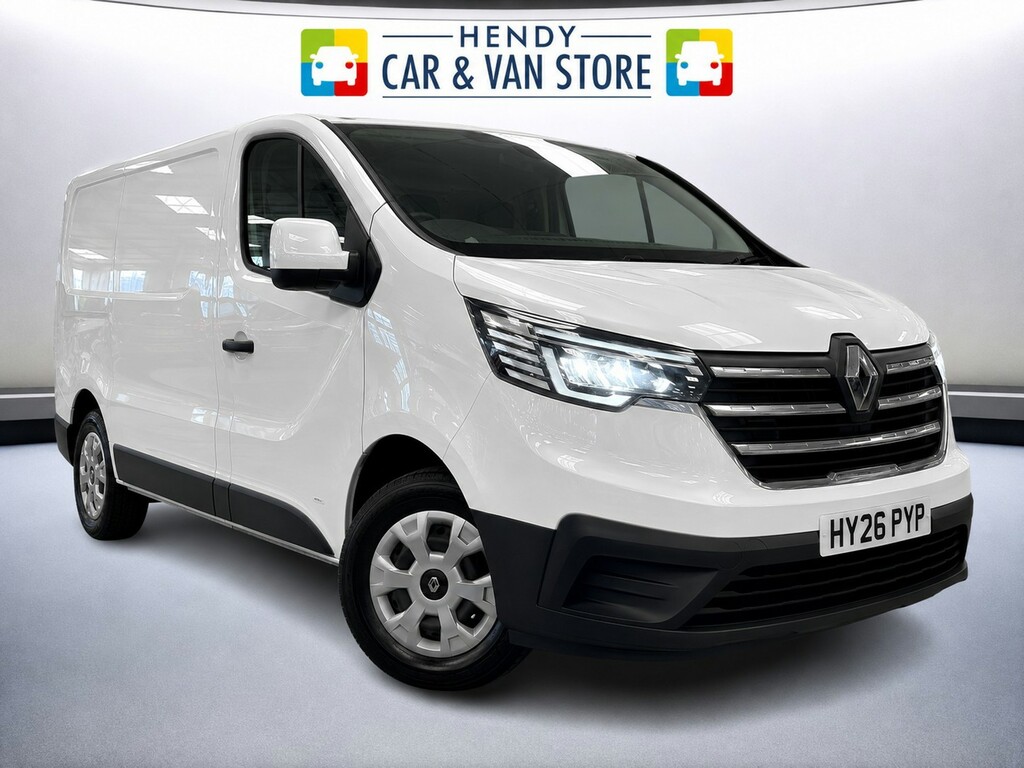 Renault Trafic Sl30 Blue Dci 150 Advance Safety Van Eag9 White