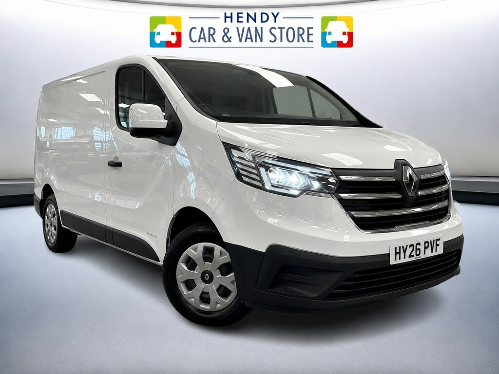 Renault Trafic Sl30 Blue Dci 150 Advance Safety Van Eag9 White
