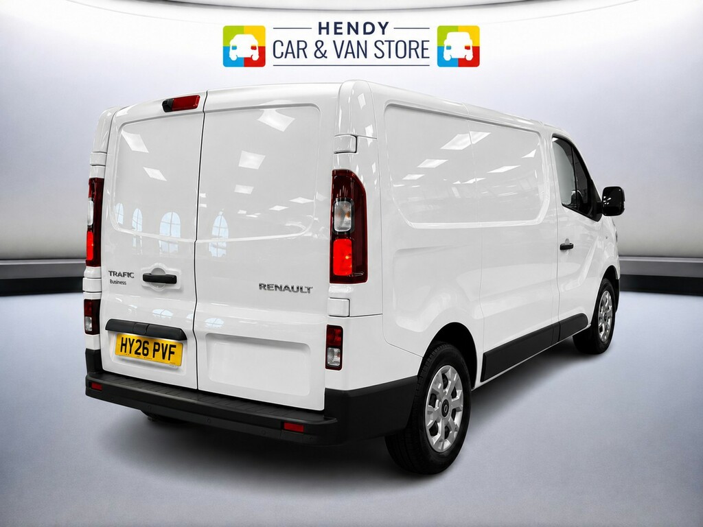Renault Trafic Sl30 Blue Dci 150 Advance Safety Van Eag9 HY26PVF White #2