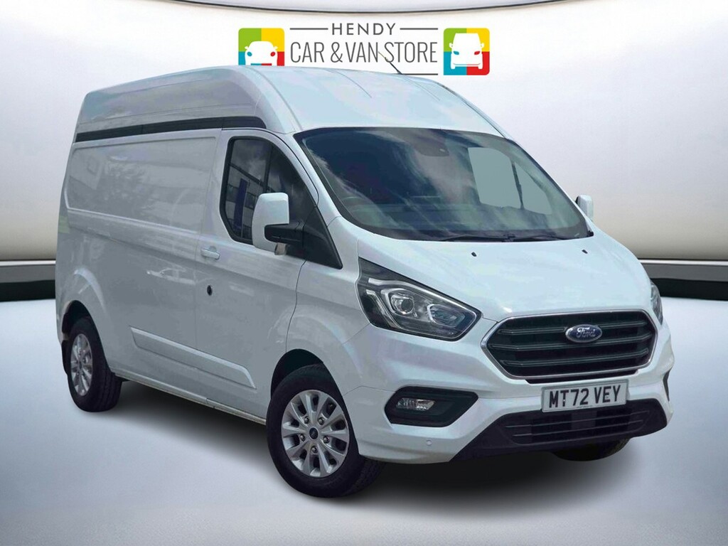 Ford Transit Custom 2.0 Ecoblue Hybrid 130Ps High Roof Limited Van White