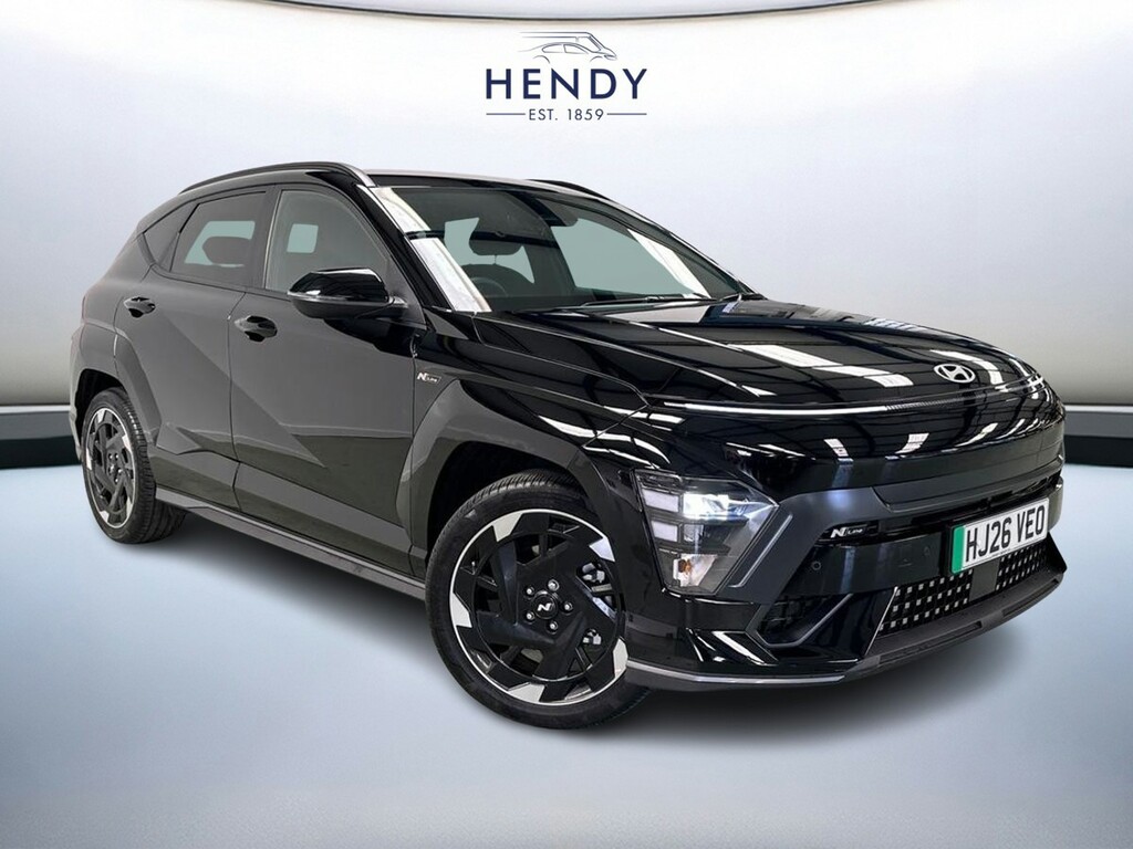 Hyundai Kona 160Kw N Line 65Kwh Black