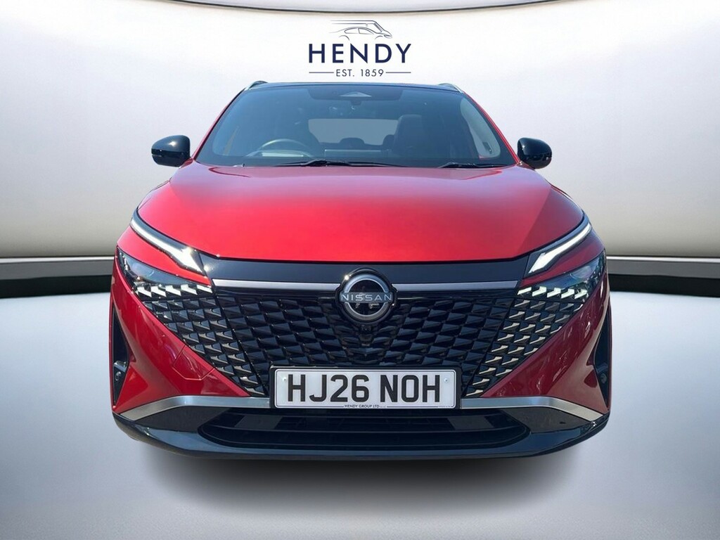 Nissan Qashqai 1.3 Dig-t Mh 158 Tekna HJ26NOH Red #4