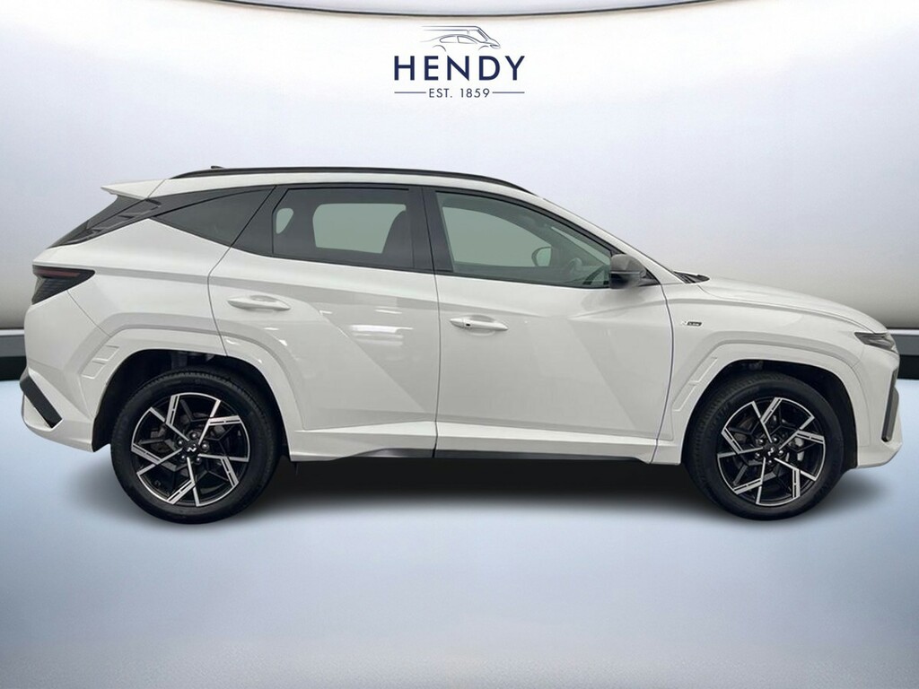 Hyundai Tucson 1.6T Hybrid N Line HG25OCY White #2