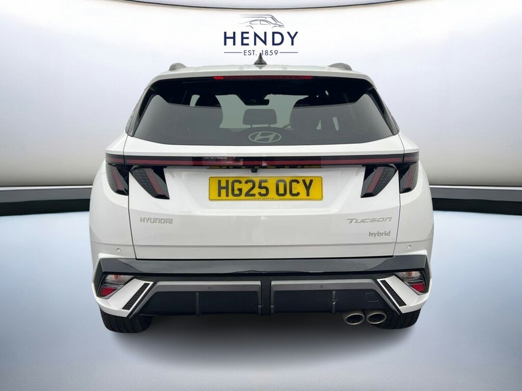 Hyundai Tucson 1.6T Hybrid N Line HG25OCY White #4