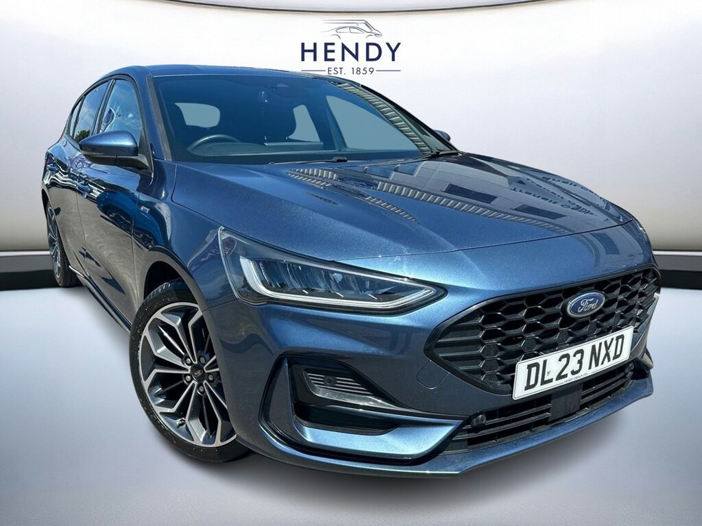 Ford Focus 1.0 Ecoboost Hybrid Mhev 155 St-line X Blue