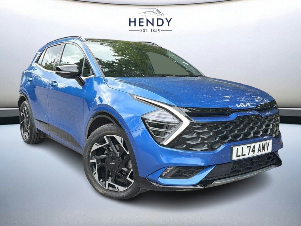 Kia Sportage 1.6T Gdi 241 Phev Gt-line S Blue