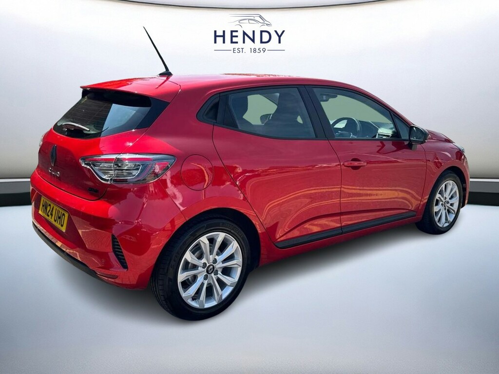 Renault Clio 1.6 E-tech Full Hybrid 145 Evolution HN24UHO Red #4