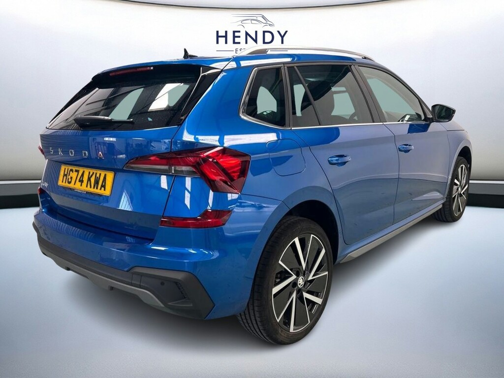 Skoda Kamiq 1.0 Tsi Se L HG74KWA Blue #4