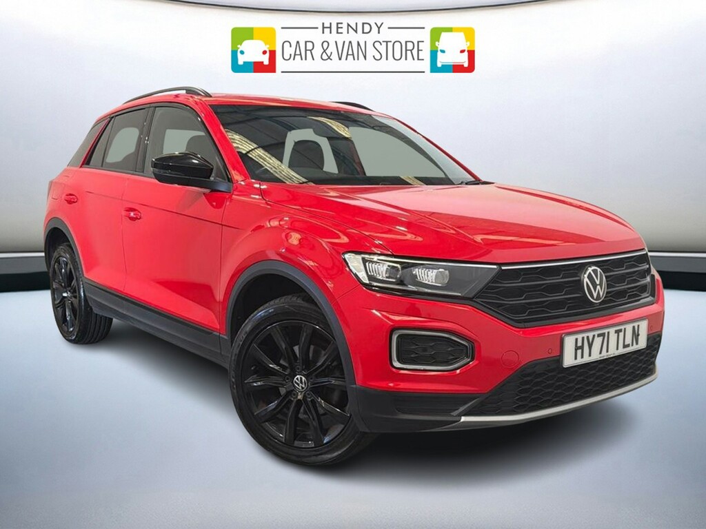 Volkswagen T-Roc 1.5 Tsi Evo Black Edition Dsg Red