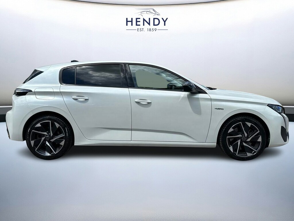 Peugeot 308 Hybrid 180 E-eat8 8-Speed White #2