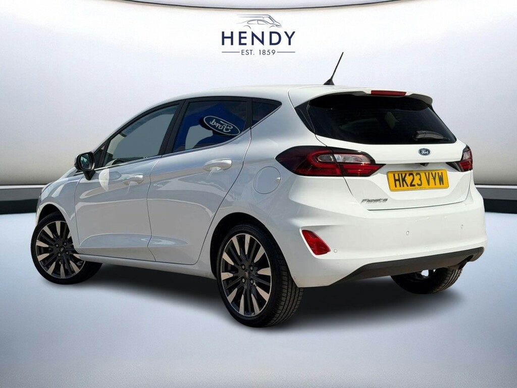 Ford Fiesta 1.0 Ecoboost Titanium X HK23VYW White #2