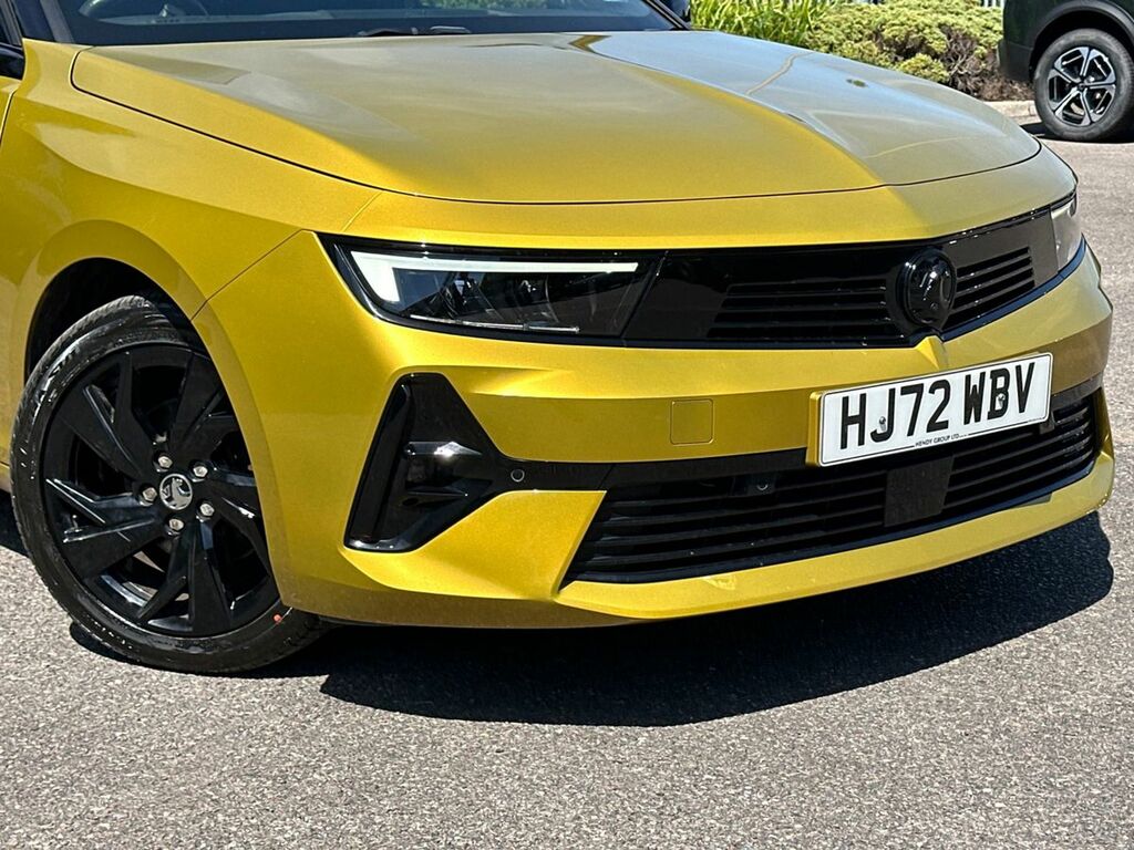 Vauxhall Astra 1.2 Turbo 130 Gs Line HJ72WBV Yellow #3