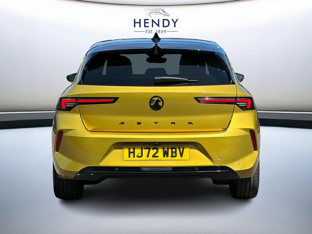 Vauxhall Astra 1.2 Turbo 130 Gs Line HJ72WBV Yellow #5