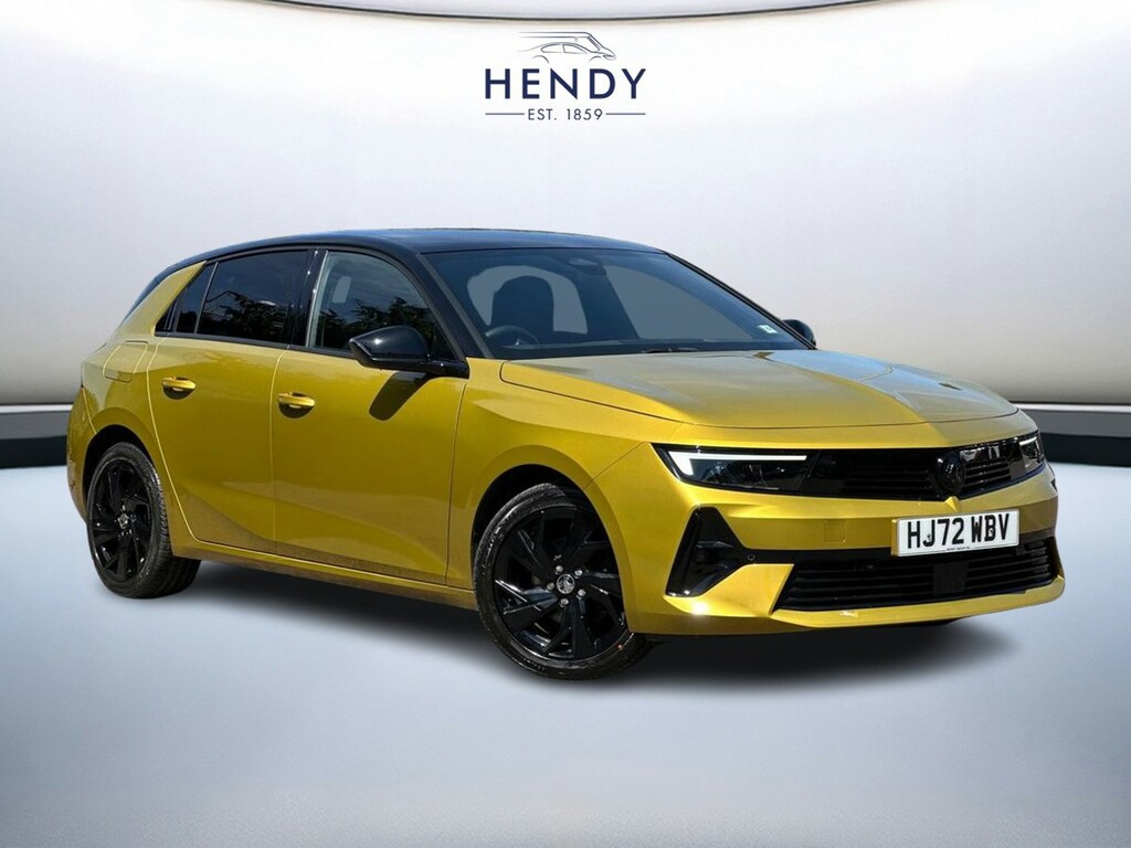 Vauxhall Astra 1.2 Turbo 130 Gs Line Yellow