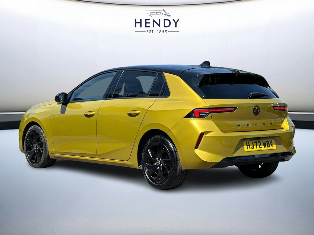 Vauxhall Astra 1.2 Turbo 130 Gs Line HJ72WBV Yellow #6