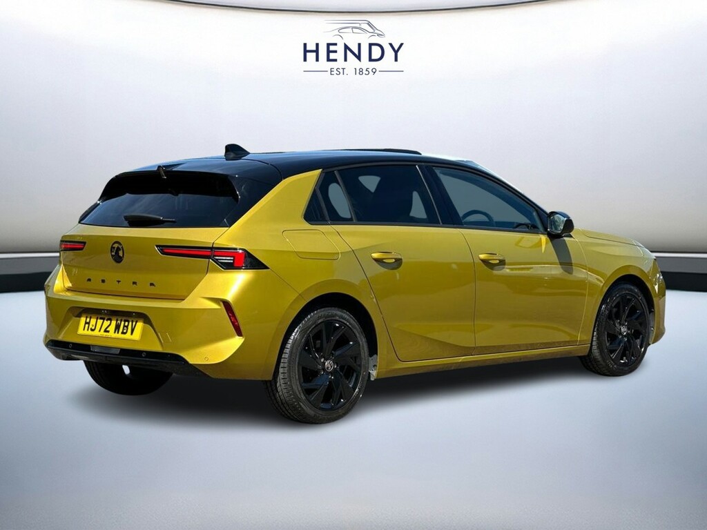 Vauxhall Astra 1.2 Turbo 130 Gs Line HJ72WBV Yellow #4