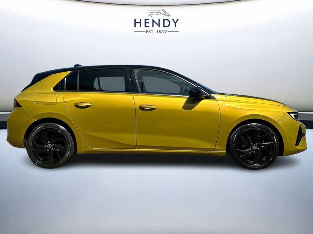 Vauxhall Astra 1.2 Turbo 130 Gs Line HJ72WBV Yellow #2