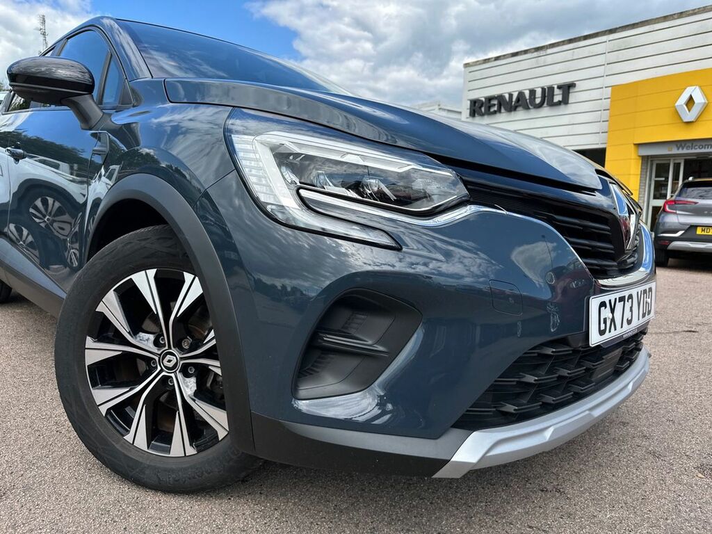 Renault Captur 1.6 E-tech Full Hybrid 145 Evolution GX73YDD Blue #6
