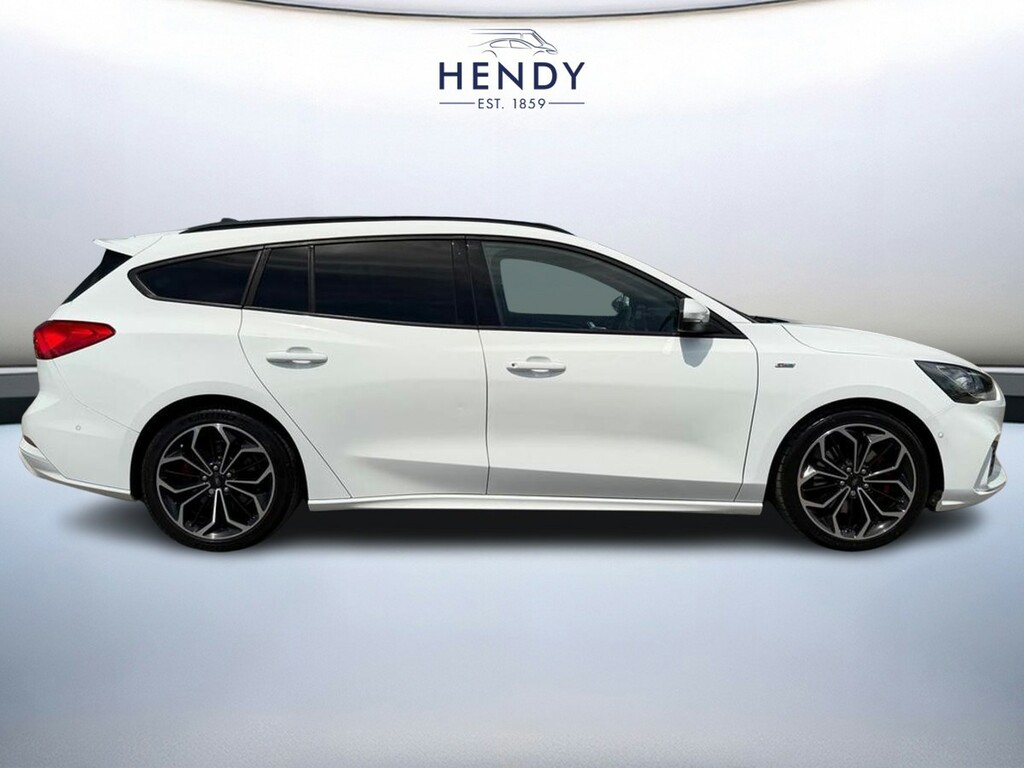 Ford Focus 1.0 Ecoboost Hybrid Mhev 155 St-line X Edition White #2
