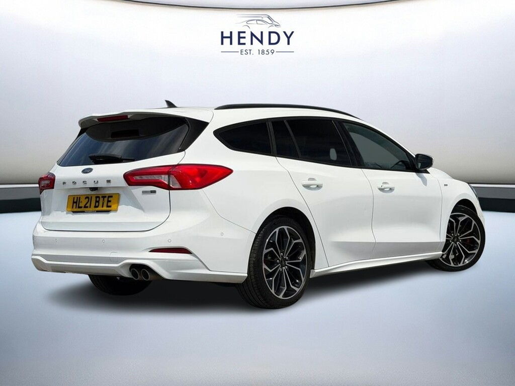 Ford Focus 1.0 Ecoboost Hybrid Mhev 155 St-line X Edition White #4