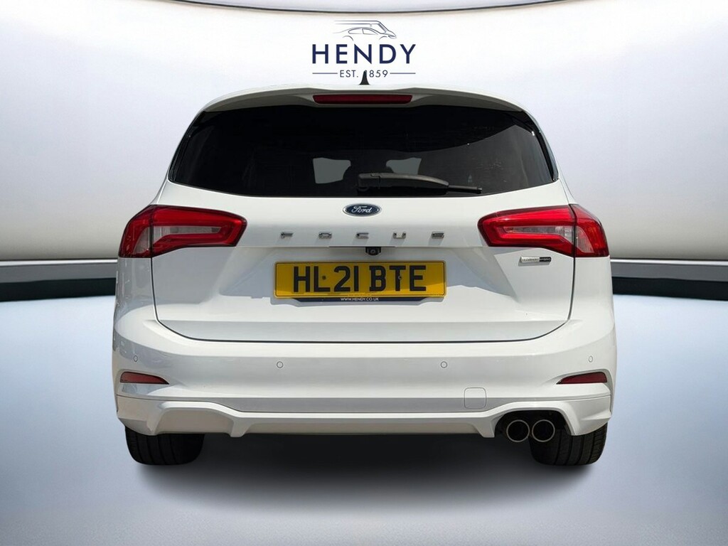 Ford Focus 1.0 Ecoboost Hybrid Mhev 155 St-line X Edition White #5