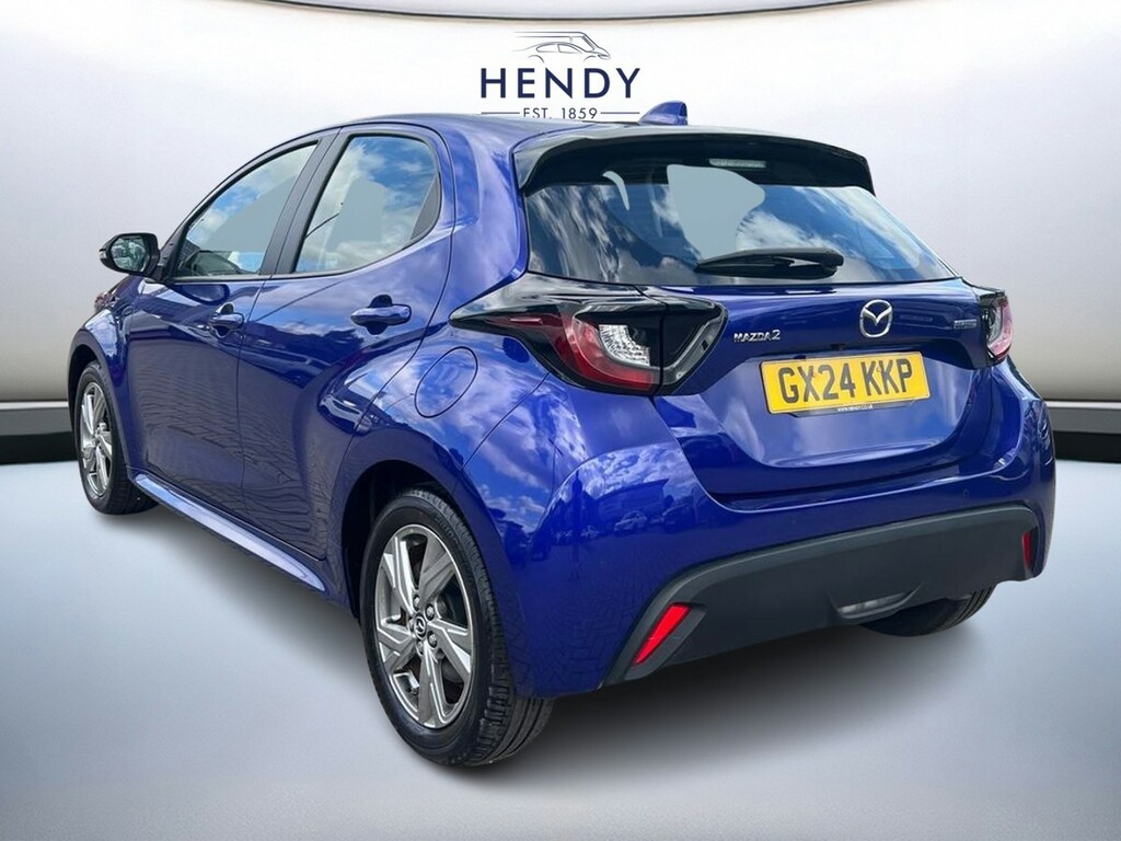 Mazda 2 1.5I Hybrid Exclusive Line Cvt GX24KKP Blue #6