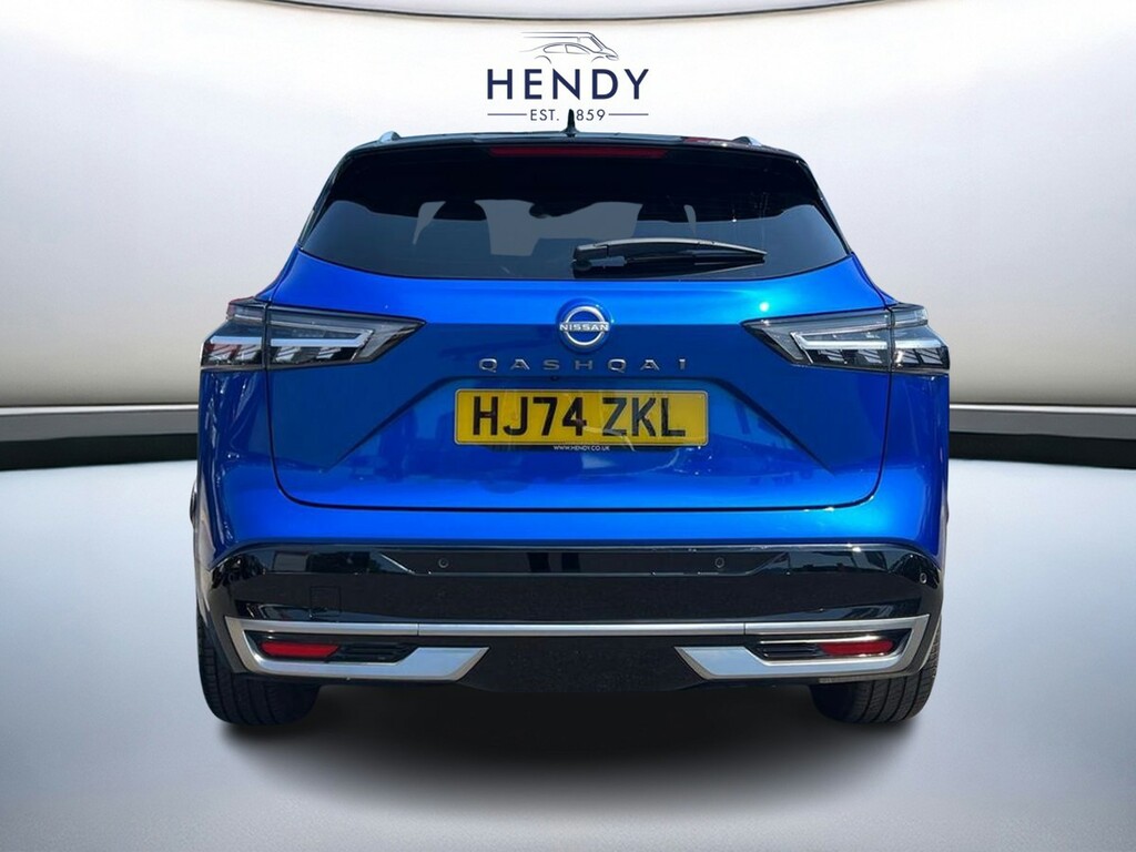 Nissan Qashqai 1.3 Dig-t Mh 158 Tekna Xtronic Blue #5