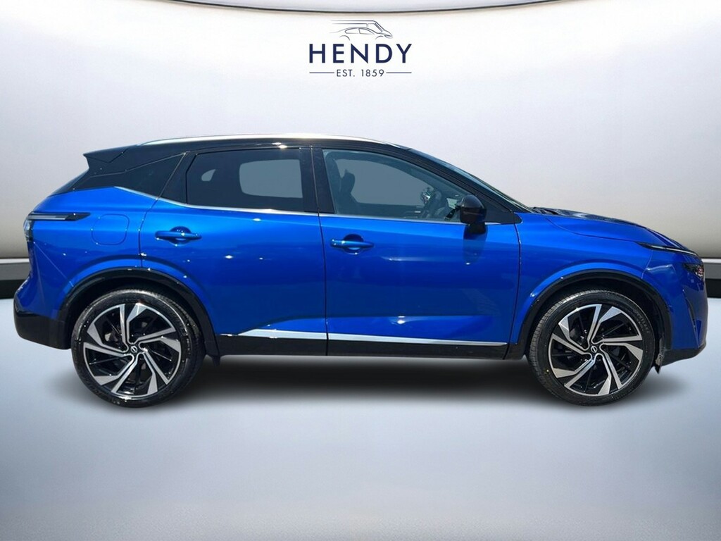 Nissan Qashqai 1.3 Dig-t Mh 158 Tekna Xtronic Blue #2