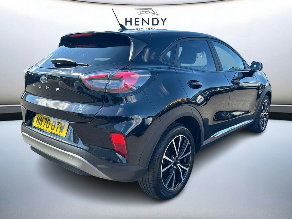 Ford Puma 1.0 Ecoboost Titanium HN70OTW Black #4