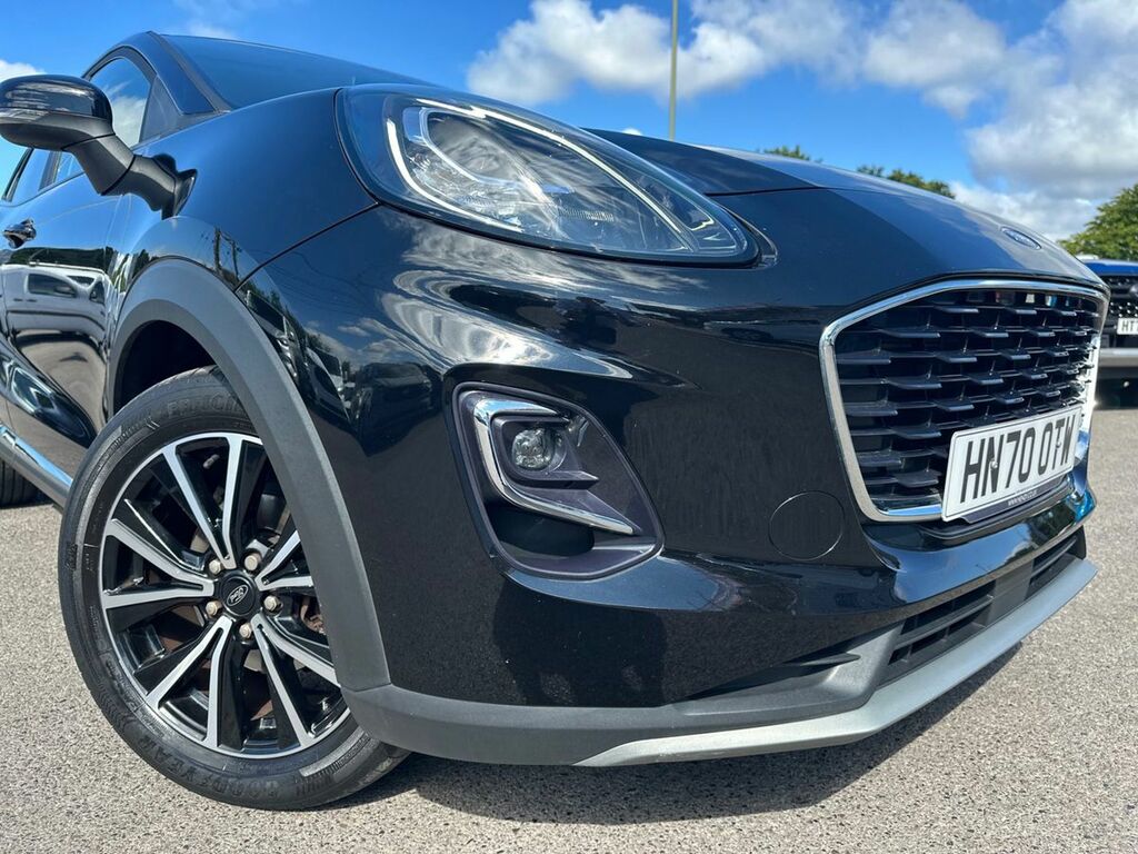 Ford Puma 1.0 Ecoboost Titanium HN70OTW Black #3