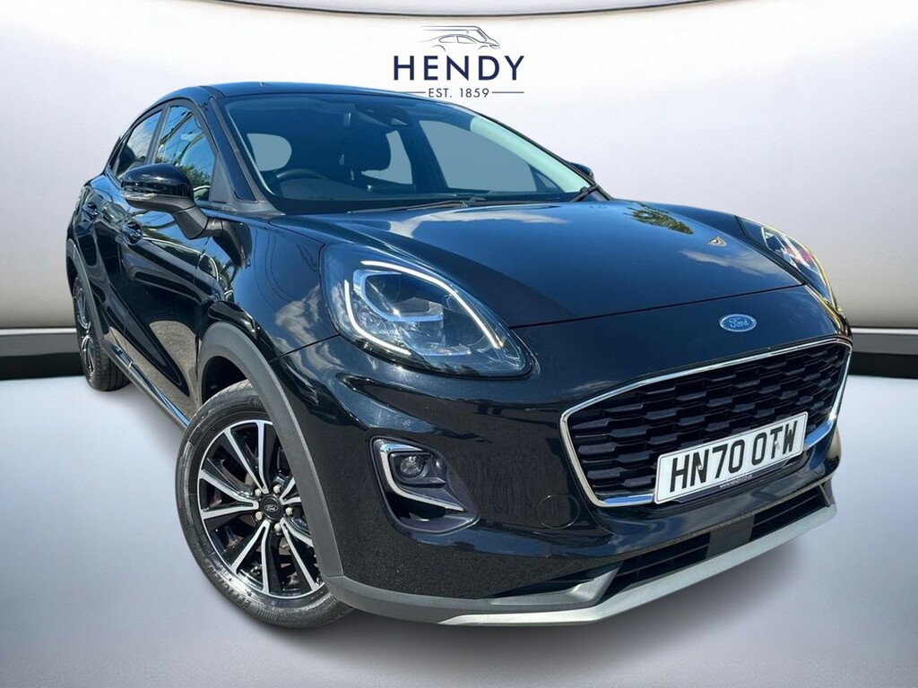 Ford Puma 1.0 Ecoboost Titanium HN70OTW Black
