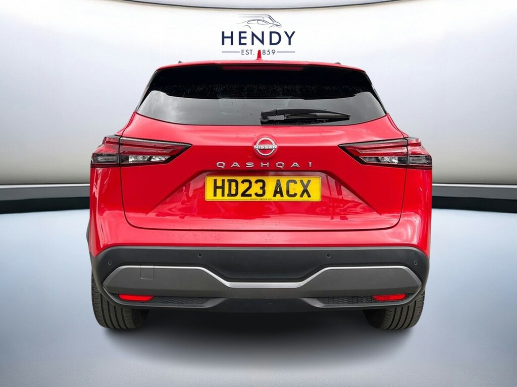 Nissan Qashqai 1.3 Dig-t Mh Tekna HD23ACX Red #5