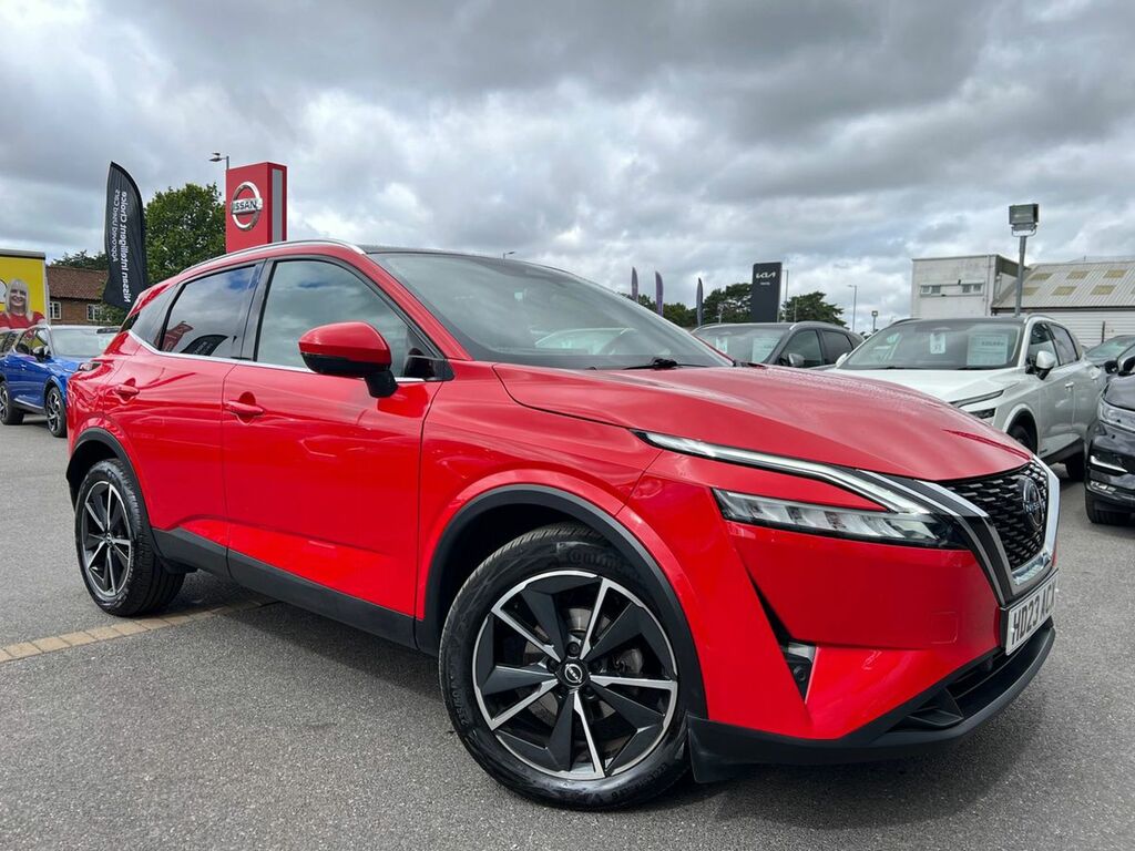 Nissan Qashqai 1.3 Dig-t Mh Tekna HD23ACX Red #3