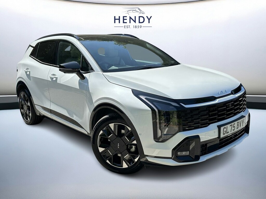Kia Sportage 1.6T Gdi Hev Gt-line S White