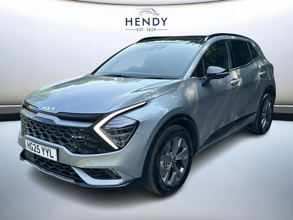 Kia Sportage 1.6T Gdi 207 Hev Gt-line S HG25YYL Silver #6