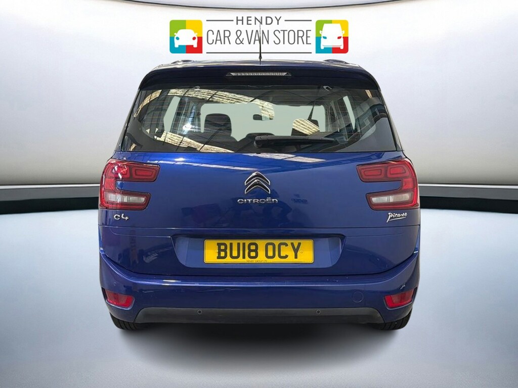 Citroen Grand C4 Picasso 1.6 Bluehdi Touch Edition Eat6 Blue #5