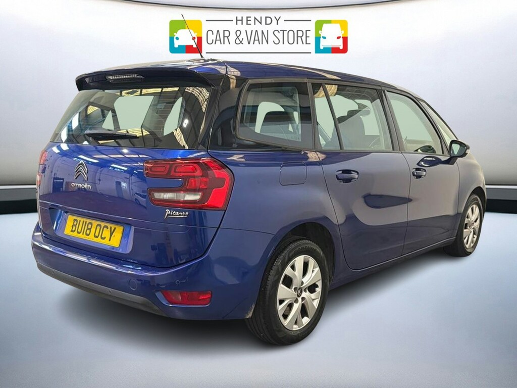 Citroen Grand C4 Picasso 1.6 Bluehdi Touch Edition Eat6 Blue #4