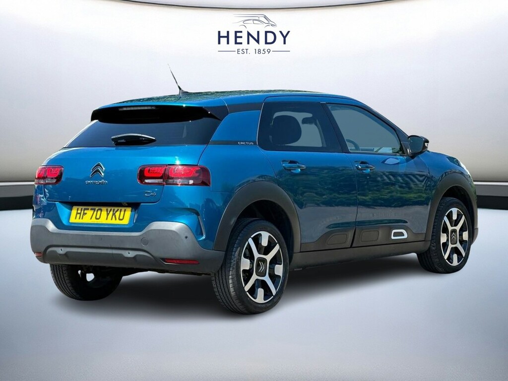 Citroen C4 Cactus Puretech 130 Ss Blue #4