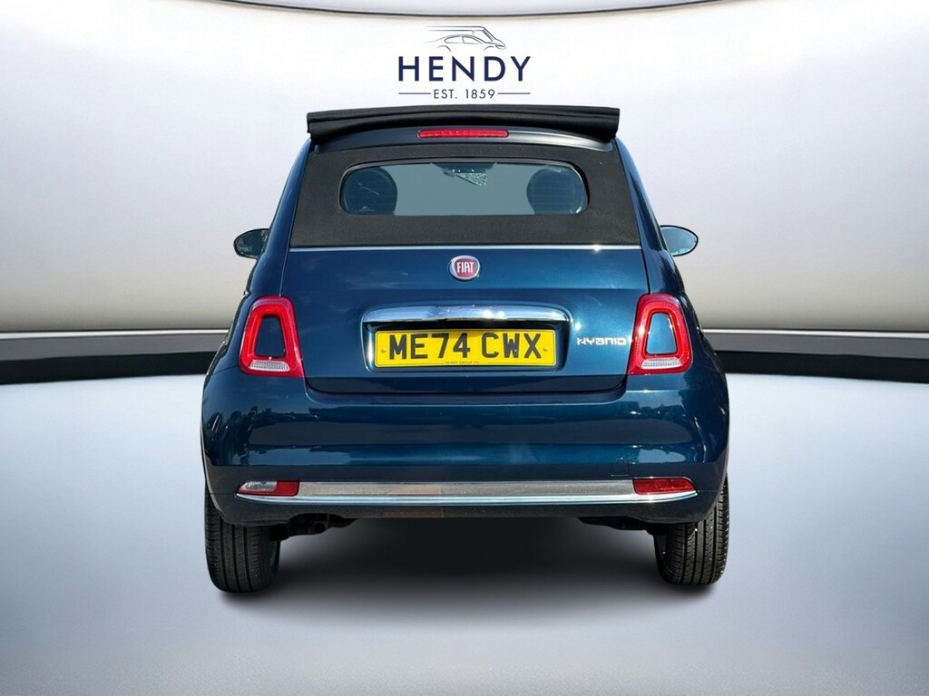 Fiat 500C 1.0 70Hp Mild Hybrid Convertible Blue #5