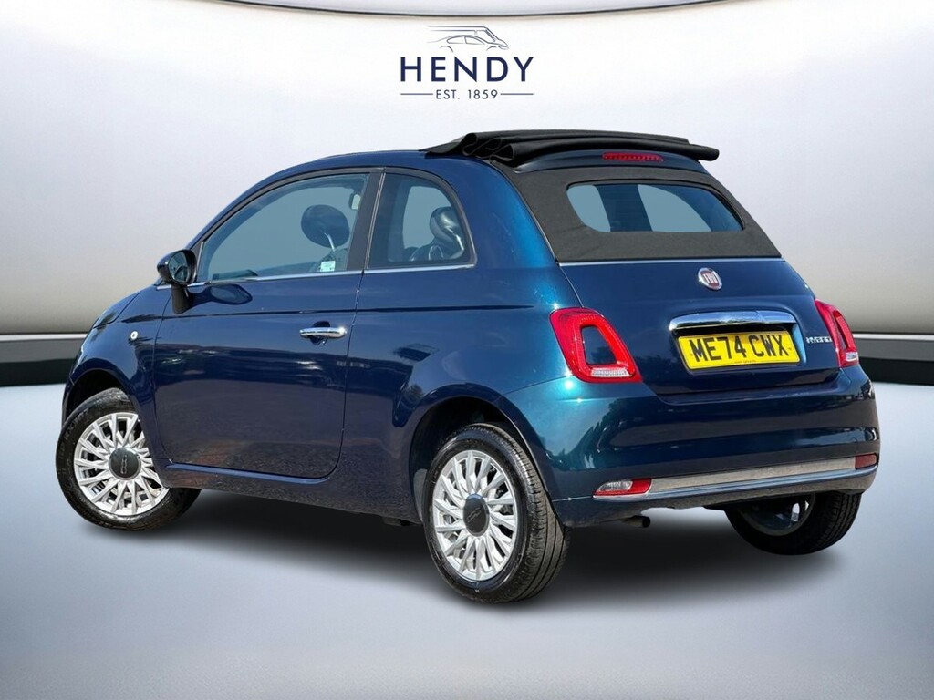 Fiat 500C 1.0 70Hp Mild Hybrid Convertible Blue #6