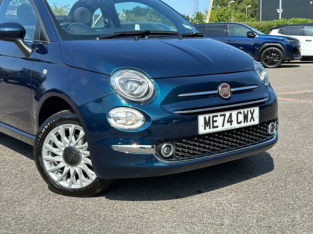 Fiat 500C 1.0 70Hp Mild Hybrid Convertible Blue #3