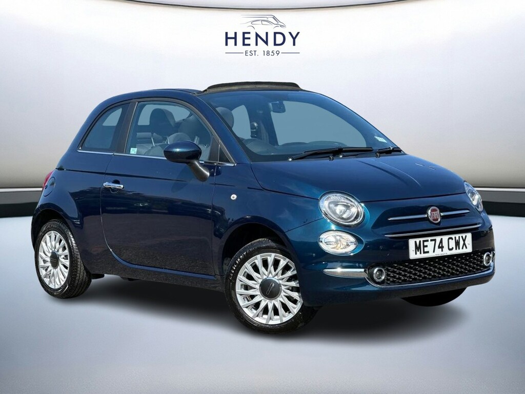 Fiat 500C 1.0 70Hp Mild Hybrid Convertible Blue